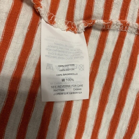 J. Crew Womens Size Small Multicolor Stripe Cotton Racerback Tank Dress - Picture 5 of 6